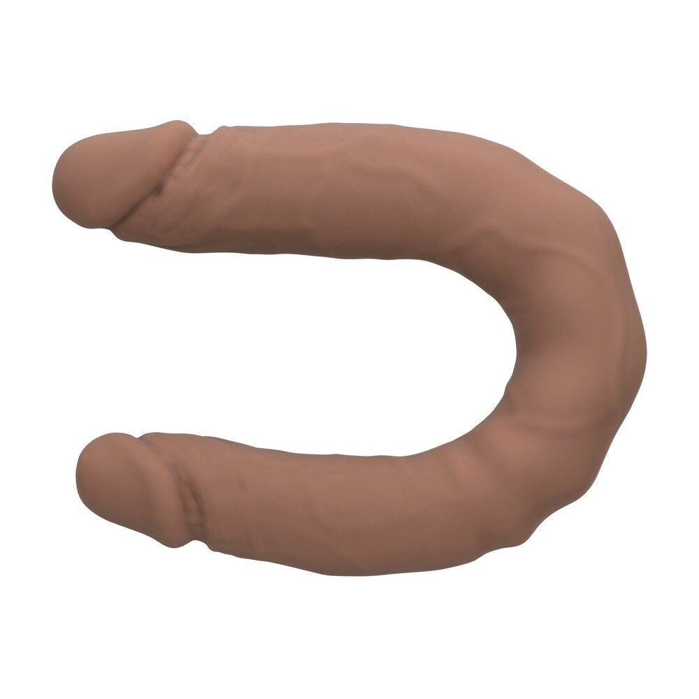 Calex Studs 16'' Bend Dual Dildo -Tan