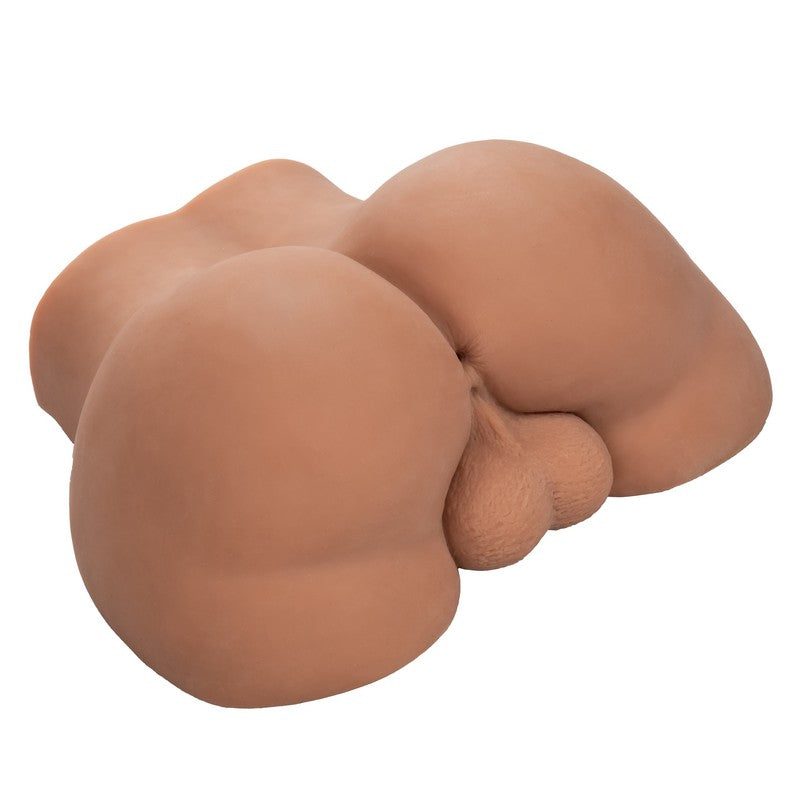 Stroke It Bottom Banger masturbator, brown