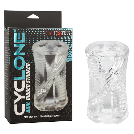 Cyclone Dual Ribbed "Frotting" Stroker