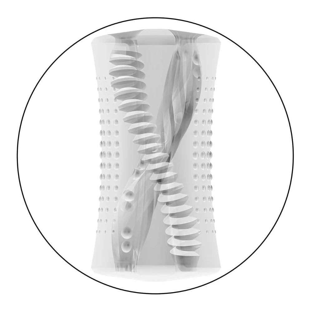 Cyclone Dual Ribbed "Frotting" Stroker