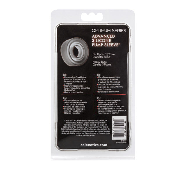 CalExotics Optimum Advanced Silicone Pump Sleeve