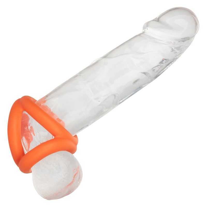 Alpha Liquid Silicone 'Tri-Ring' -Orange