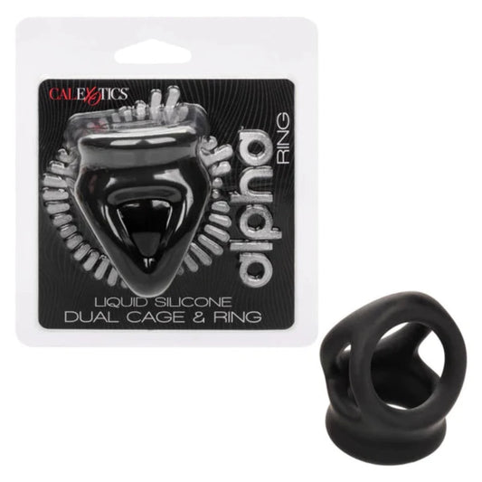 Calex "Alpha" Liquid Silicone Dual Cage & Ring