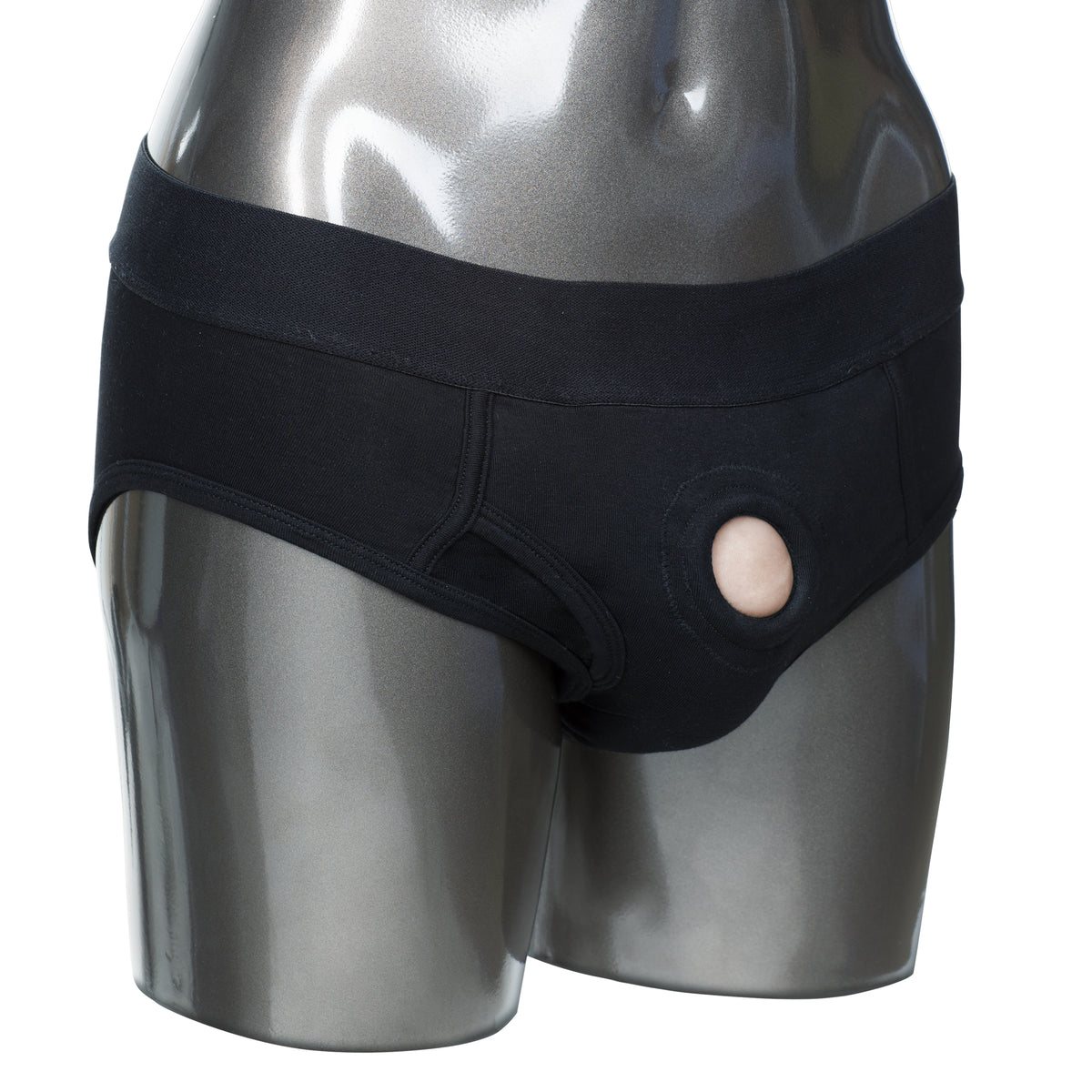 CalExotics Packer Gear Brief Harness, Black, worn