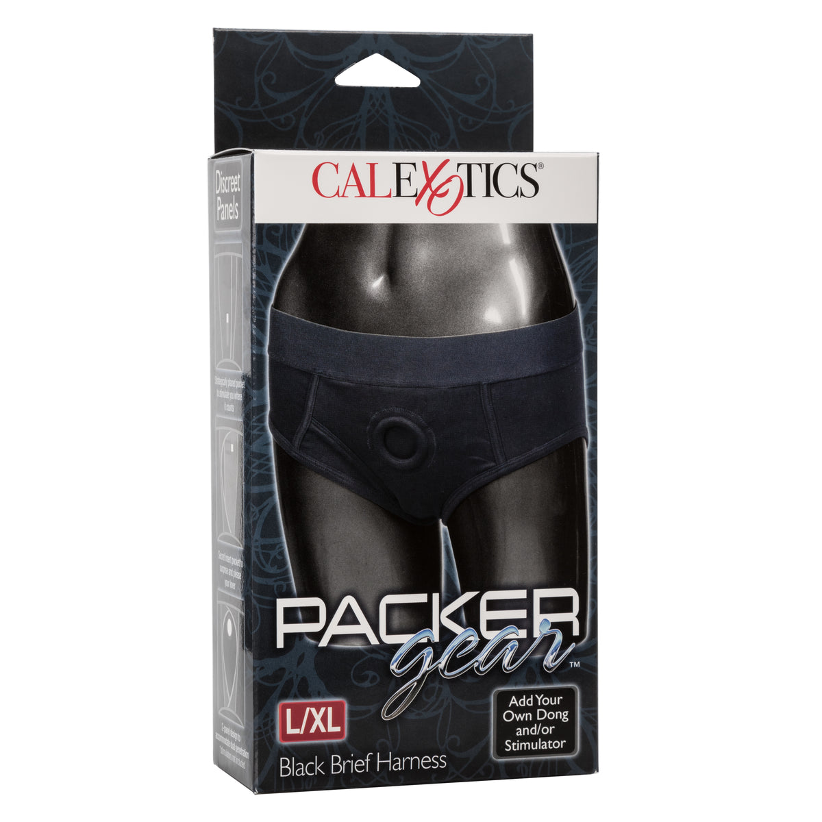 CalExotics Packer Gear Brief Harness box, front