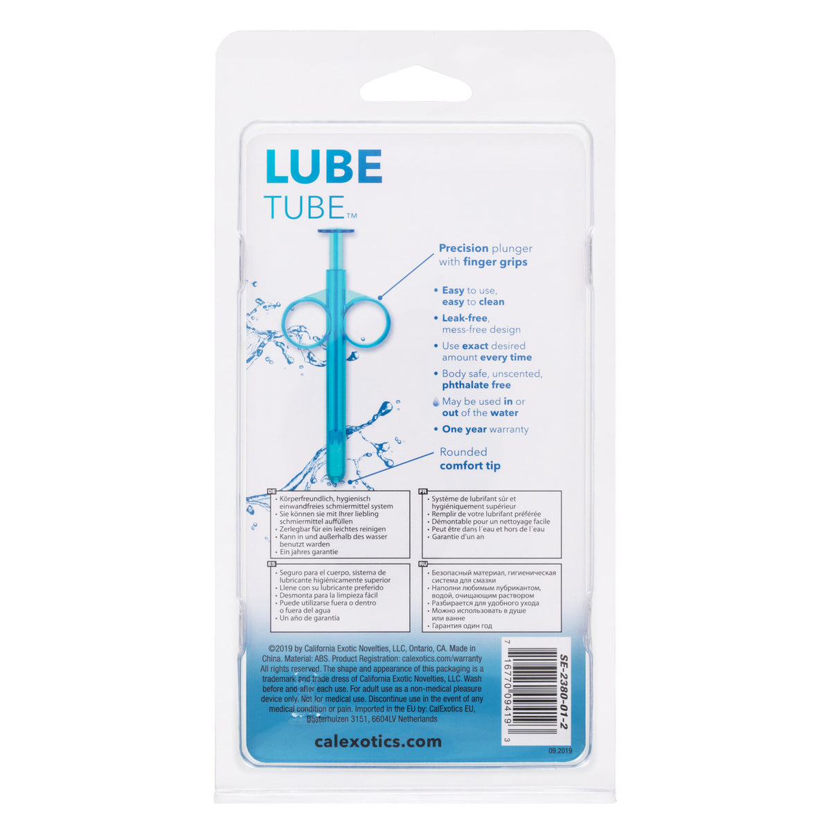 CalExotics Lube Tube Blue - 2pk