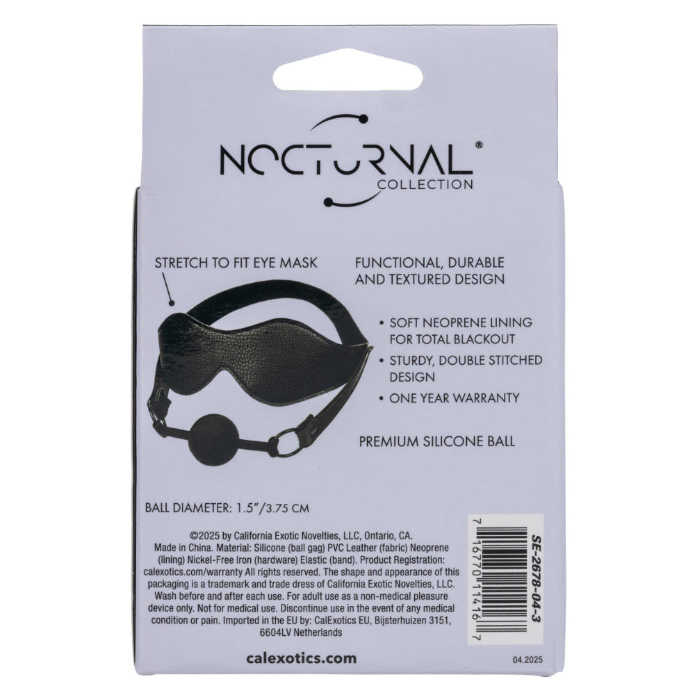 Calex - XO - Eye Mask & Breathable Ball Gag