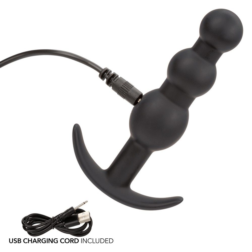 Boundless Vibrating Beaded Anal Plug