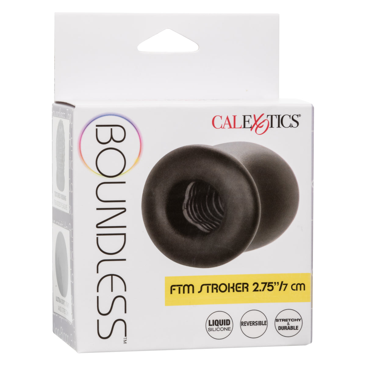 CalExotics Boundless FTM Stroker 2.75 inch, box, front