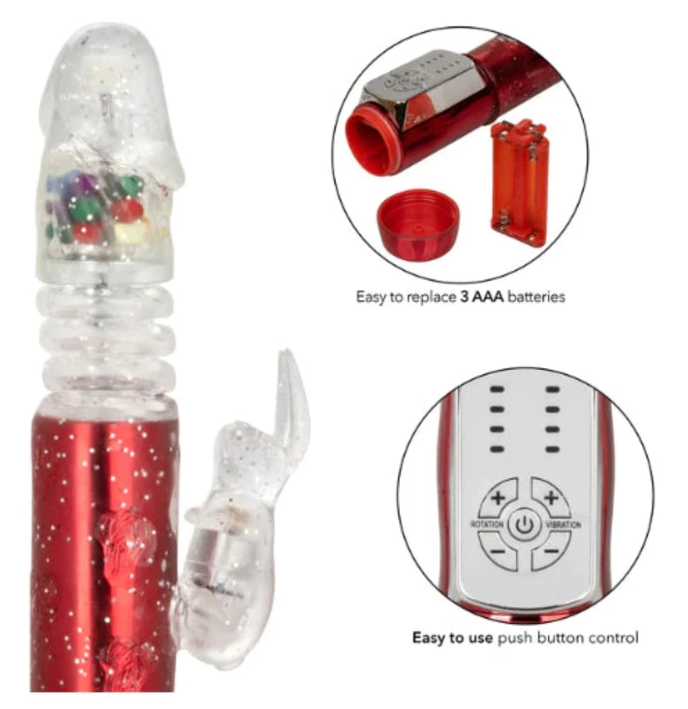 Naughty Bits 'Cumball Machine' Thruster Rabbit Vibe