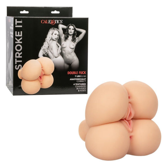 CALEX Stroke It Double Fuck Ivory