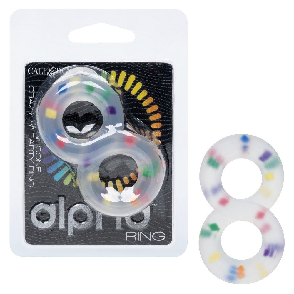 CALEX 'Alpha' Liquid Crazy 8 Party Ring