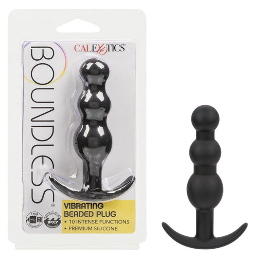 Boundless Vibrating Beaded Anal Plug