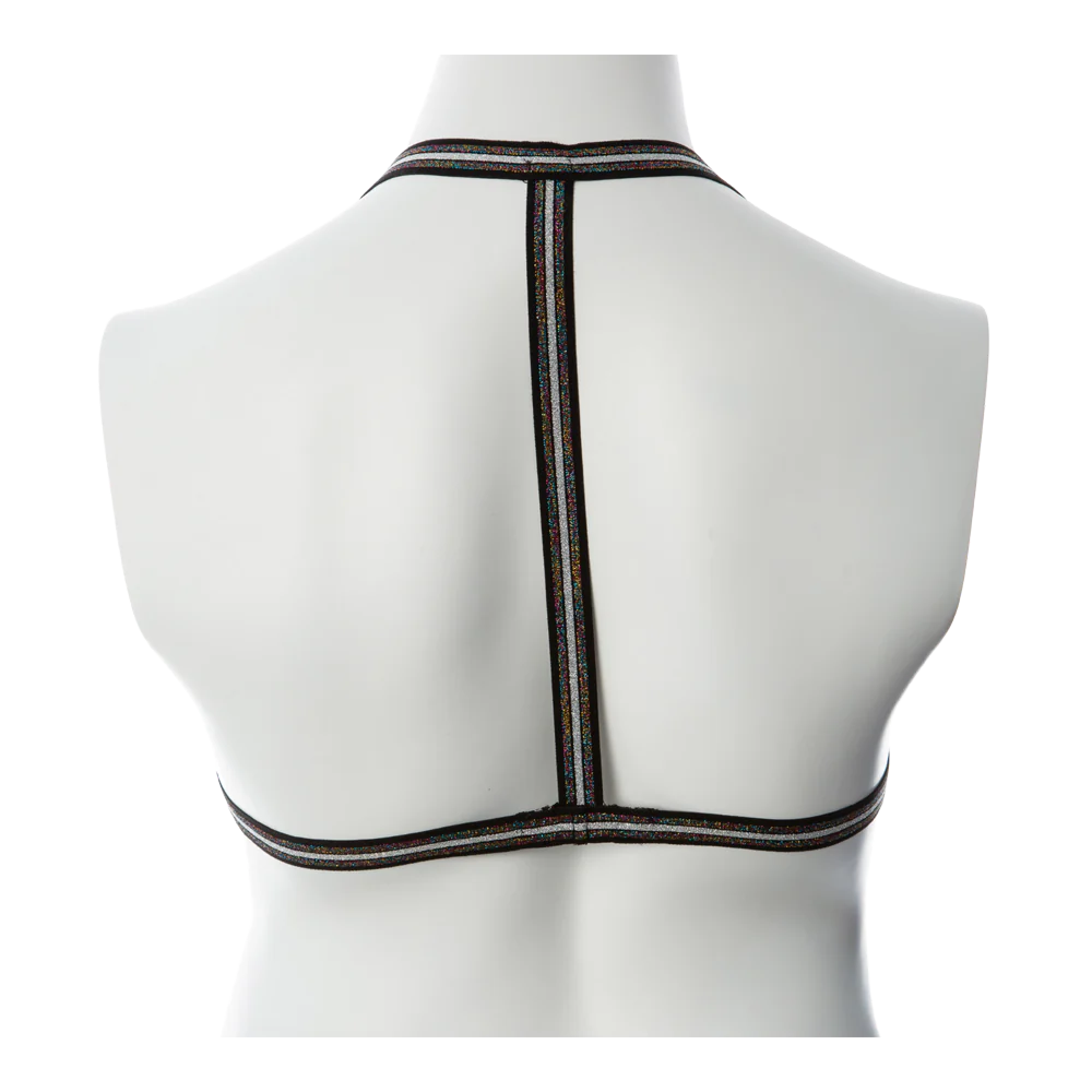 Gender Fluid ''Silver Lining'' Harness L-XXL