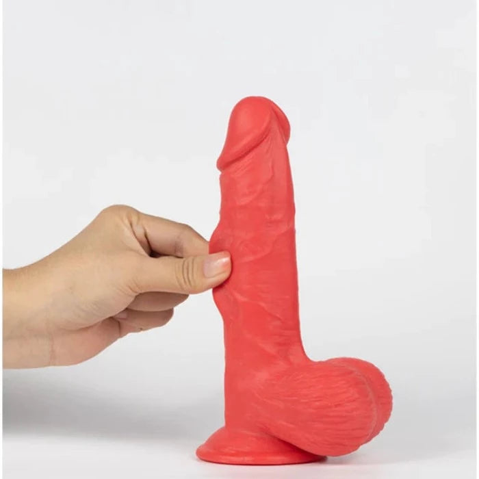 Get Lucky Mr. Ruby 7.5" Dual Layer Dong