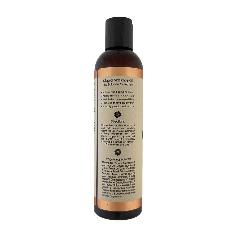 Sliquid Mint & Cedar Massage Oil 8.5oz