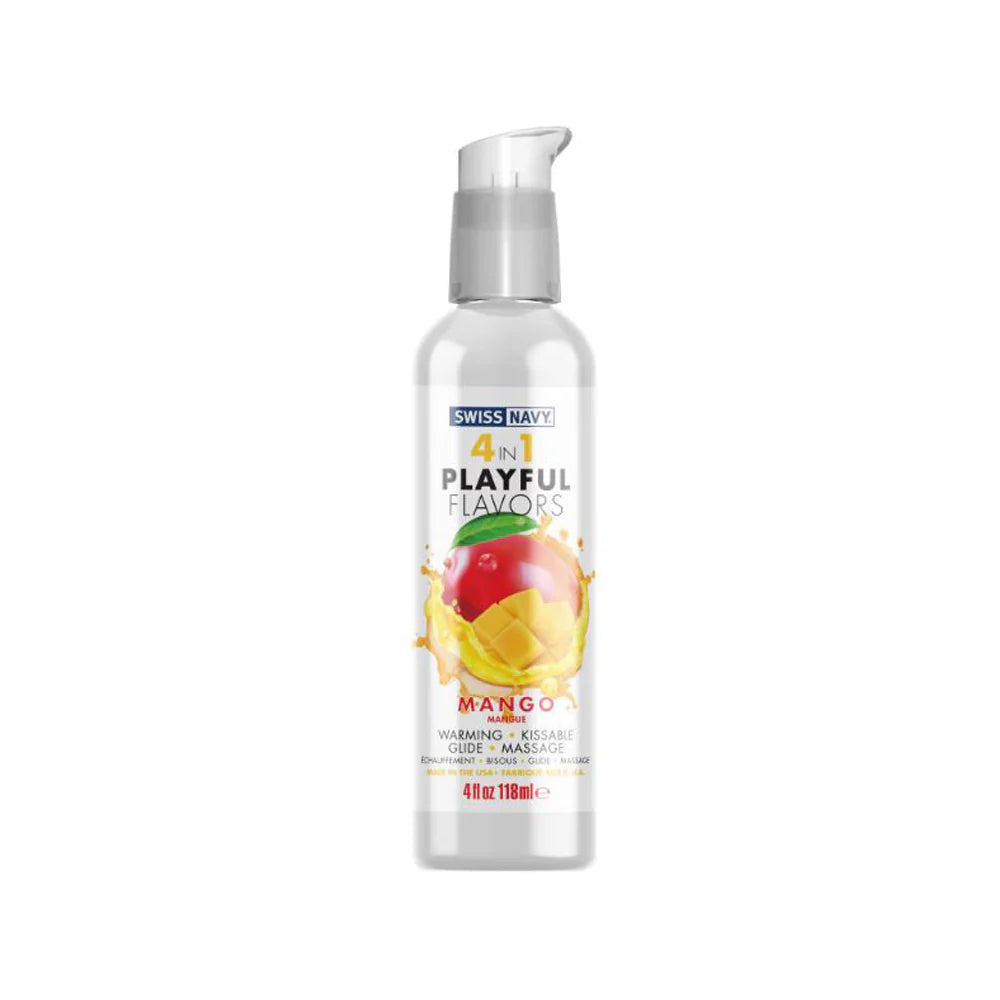Swiss Navy 4 in 1 - Mango Lube -4oz