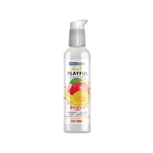 Swiss Navy 4 in 1 - Mango Lube -4oz
