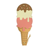 Wood Rocket "Ice Cream Cone" Paddle