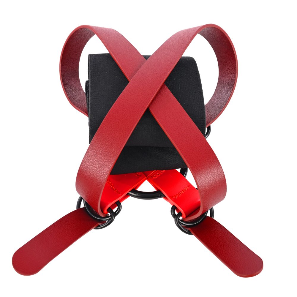 S&M Ex’s & Oh’s Cross Wrist Cuffs