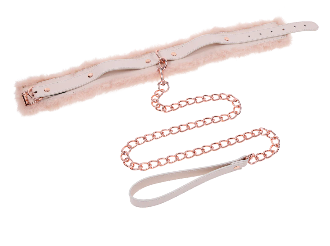 Sex & Mischief Peaches N Creame Collar & Leash