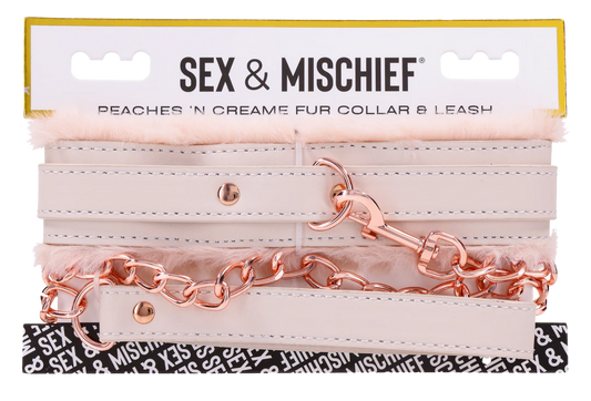 Sex & Mischief Peaches N Creame Collar & Leash
