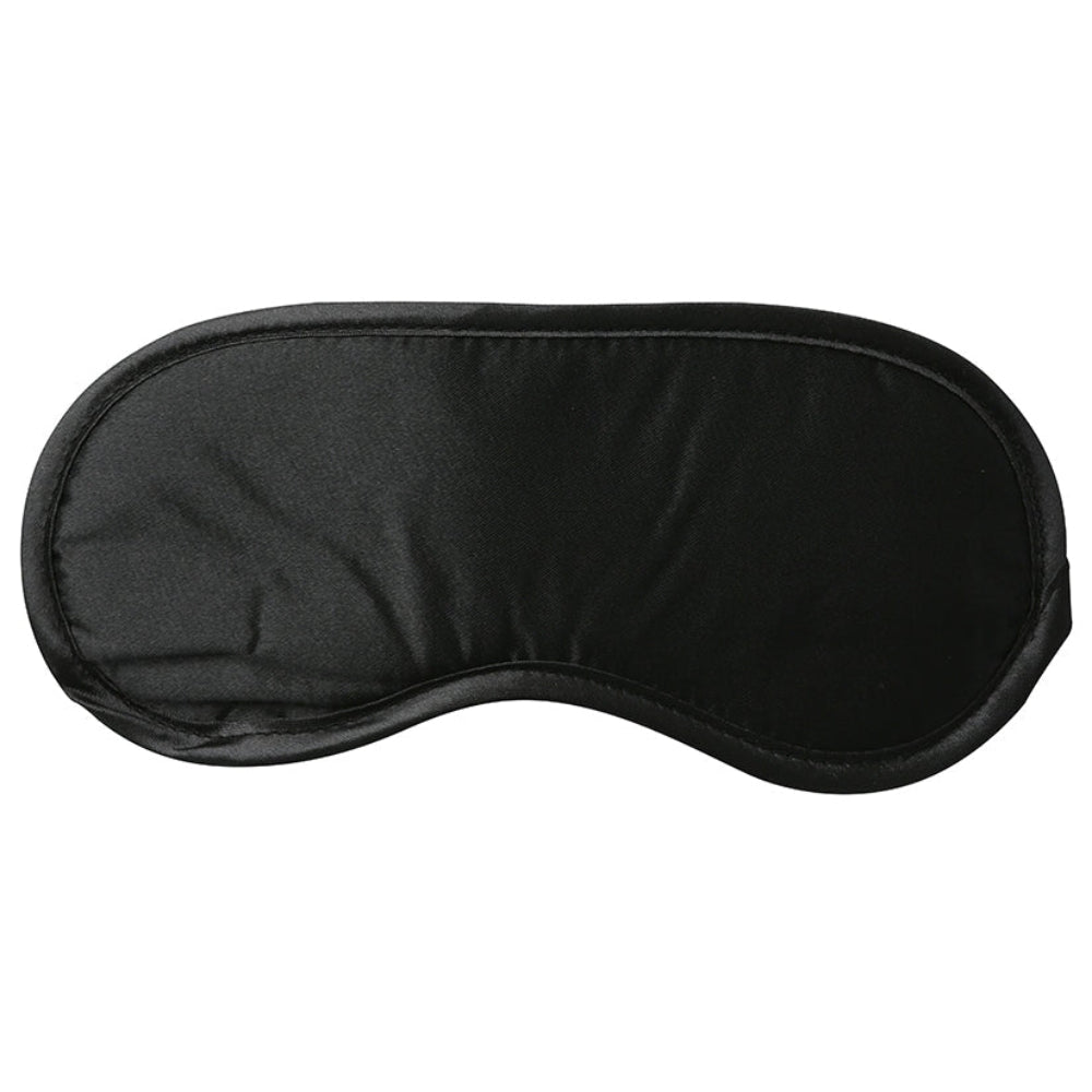 Sex & Mischief Satin Blindfold -Black