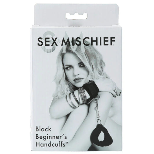 Sex & Mischief Beginners Handcuffs -Black