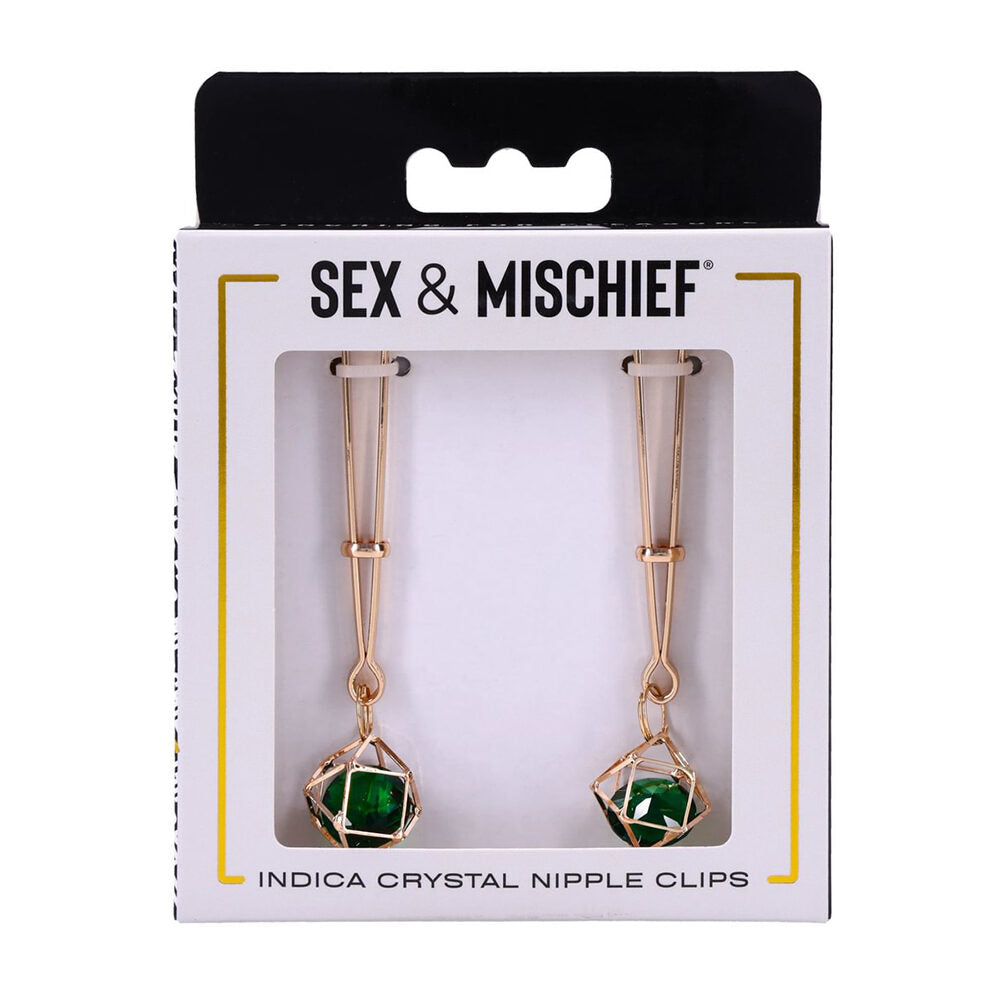 Sex & Mischief 'Indica' Nipple Clips