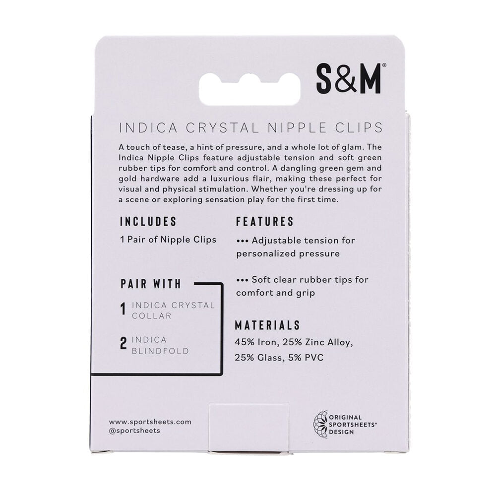 Sex & Mischief 'Indica' Nipple Clips
