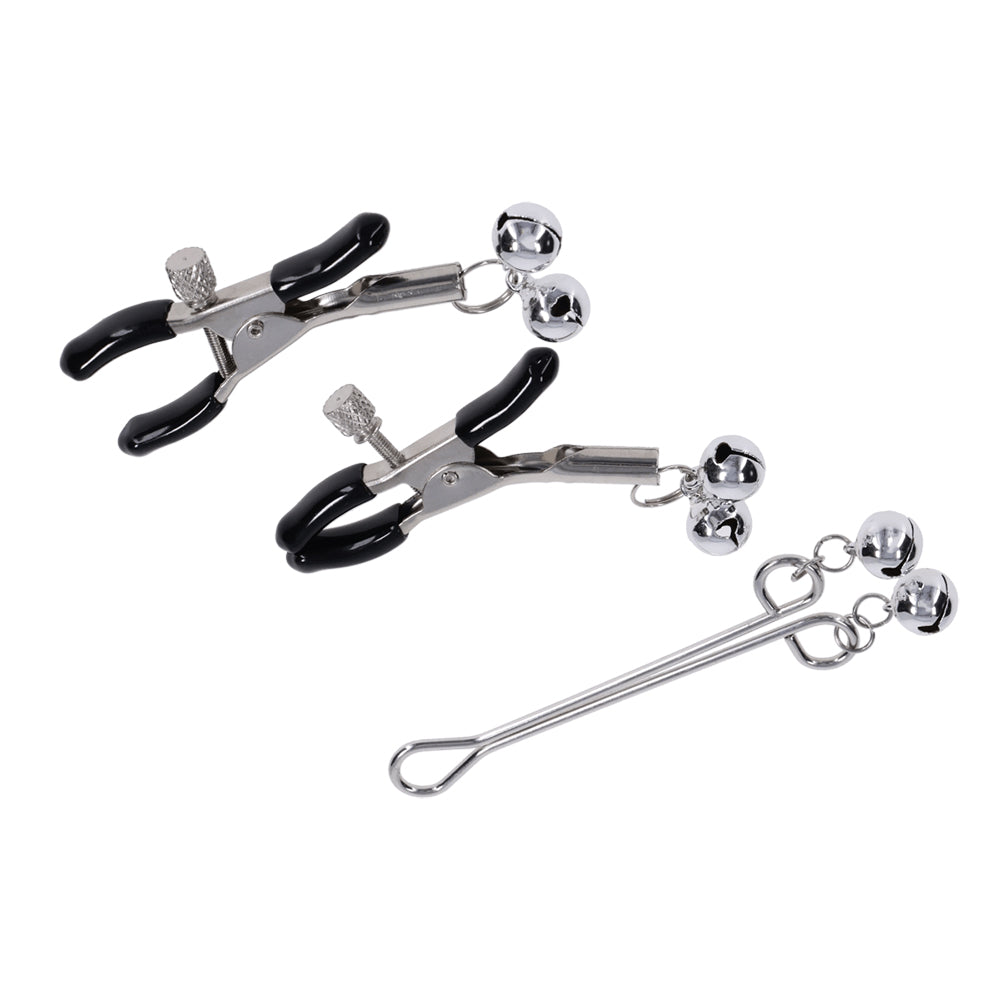 Sex & Mischief 'Shadow Bell' Nipple and Clit Jewelry