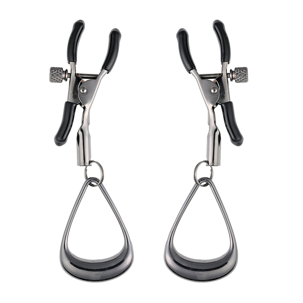Sportsheets Velvet Noir Nipple Clamps