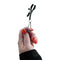 Sportsheets Velvet Noir Nipple Clamps