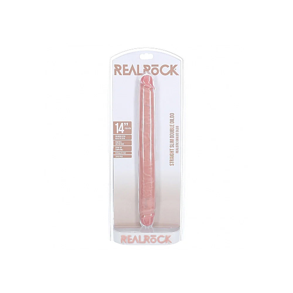 RealRock Slim Double Ended 14" Dildo