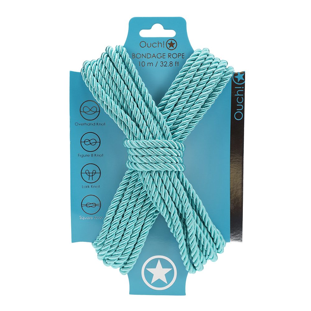 Ouch! Bondage Rope 10m -Blue