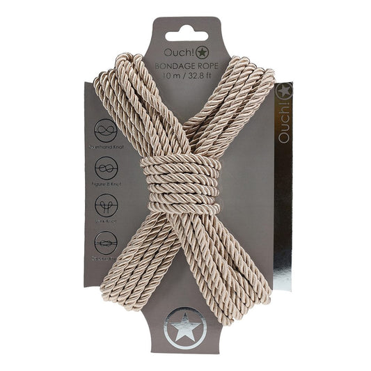 Ouch! Bondage Rope 10m Gold