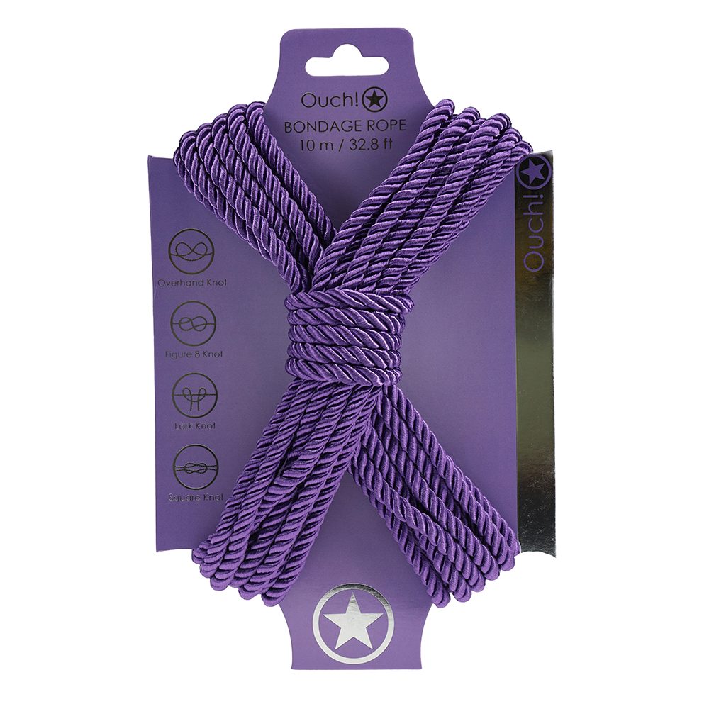 Ouch! Bondage Rope 10m -Purple