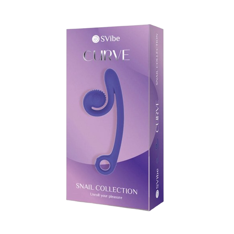 SVibe Snail Curve Vibrator - Purple