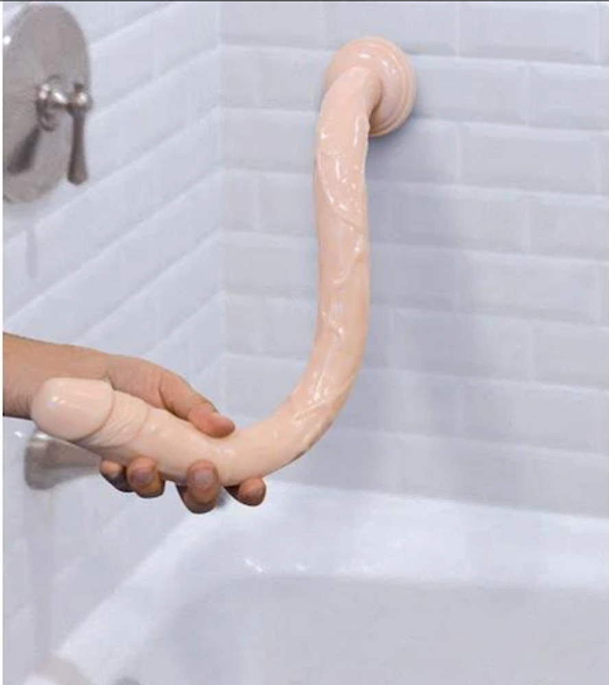 Long Dong "Leo" 18 inch Cock -Flesh
