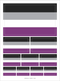 CC ''Asexual'' Flag Sticker Sheet