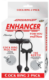 Enhancer ''Bowtie & Plug'' Vibrating Cock Ring Set