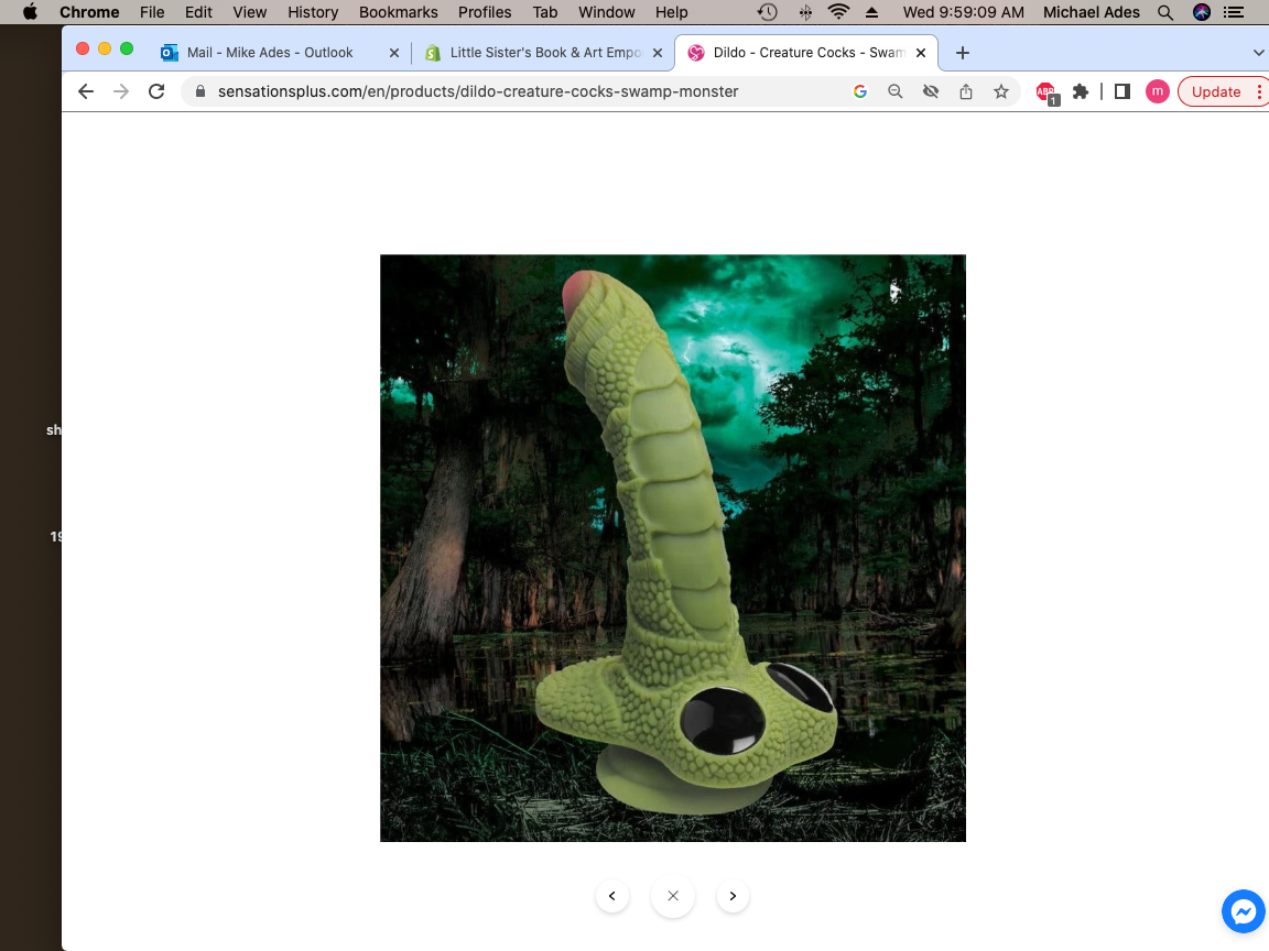 Creature Cocks "Swamp Monster" Dildo