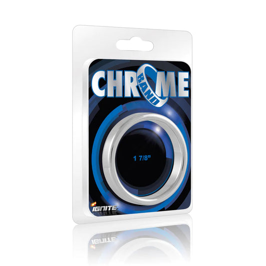 Ignite "Chrome" Band 1 7/8"  Cock Ring