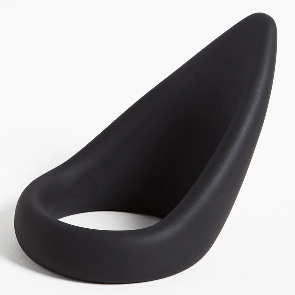 Tantus "C-Sling" Teardrop Cockring -Black