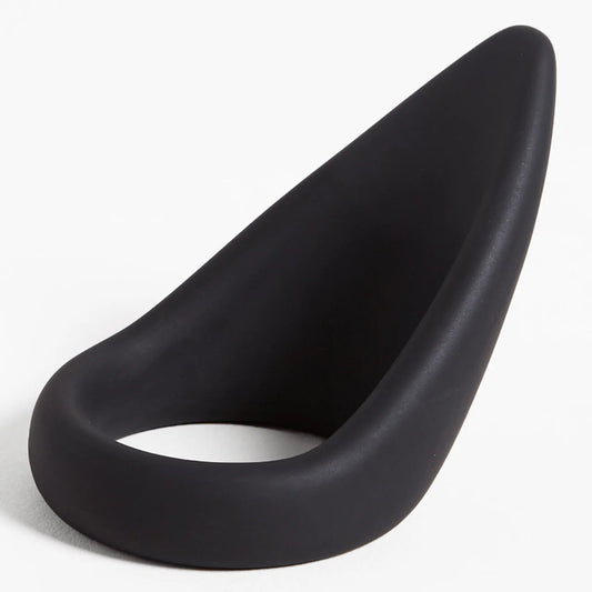 Tantus "C-Sling" Teardrop Cockring -Black