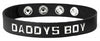 Leather Wordband Collar - Daddy Boy