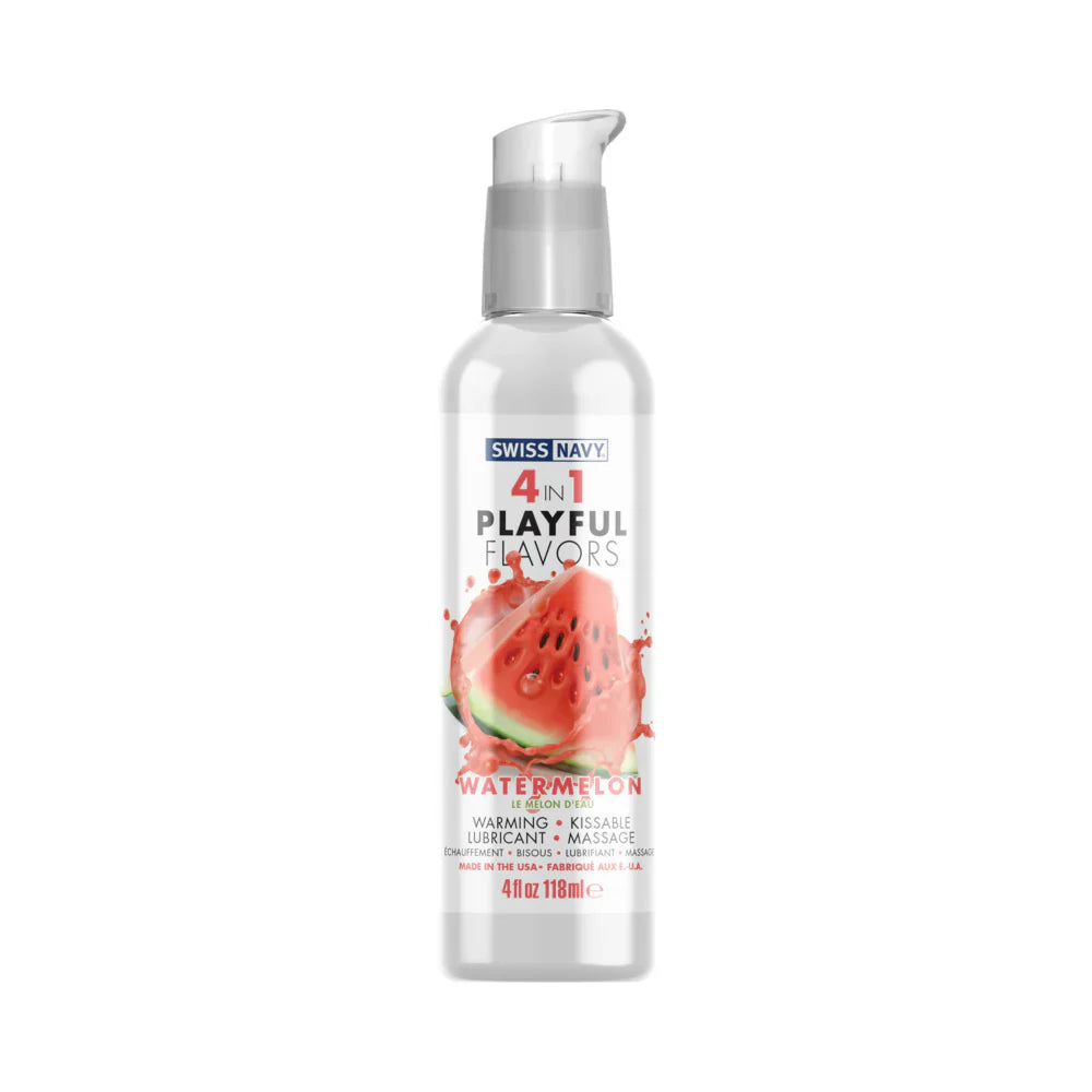 Swiss Navy 4 in 1 - Watermelon Lube -4oz