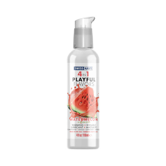 Swiss Navy 4 in 1 - Watermelon Lube -4oz