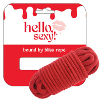 Hello Sexy Bondage Rope -Red