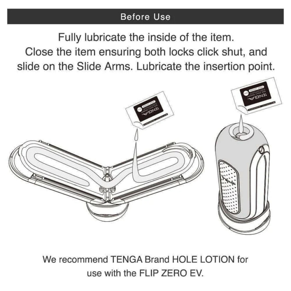 Tenga Flip Zero Electronic Vibration Masturbator -Black